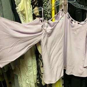 Lilac umbrella sleeves brand new with tags top